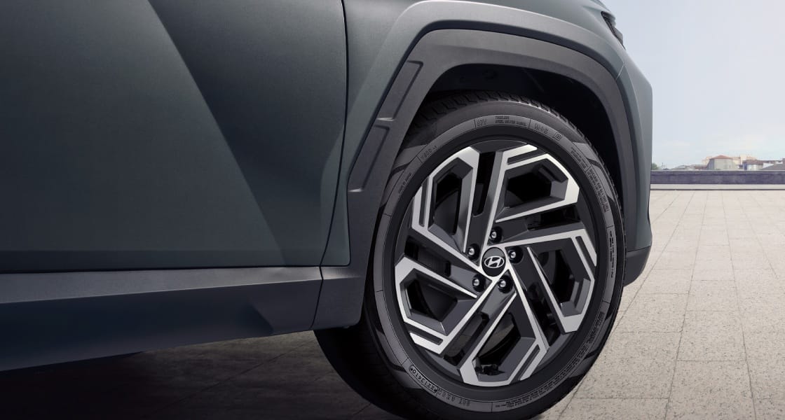 Новый дизайн колёс Hyundai TUCSON